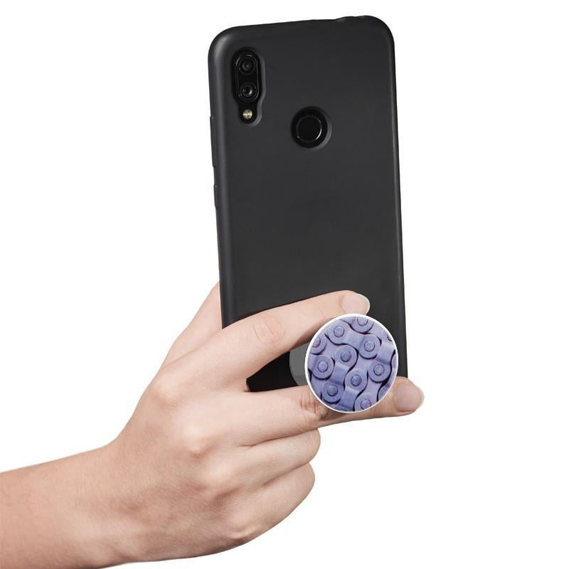 Тримач на телефон Luxe Cube POP 007 Великий 39,7 мм White/Pattern (9998866457148) - фото 3
