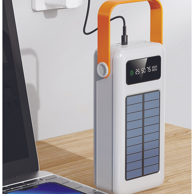 Повербанк 50000мАч на солнечной батарее с переходниками - фото 4 Повербанк 50000мАч на солнечной батарее с переходниками - фото 4