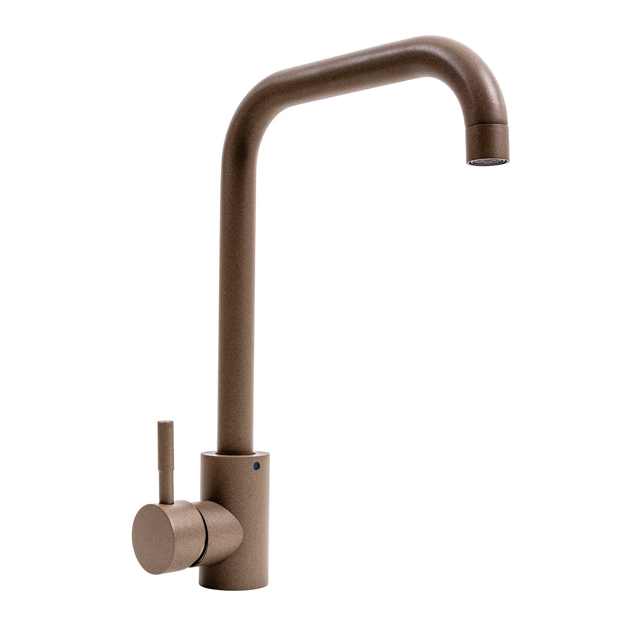 Смеситель кухонный Platinum NS02B Титан (3008B-NA) - фото 1 Смеситель кухонный Platinum NS02B Титан (3008B-NA) - фото 1