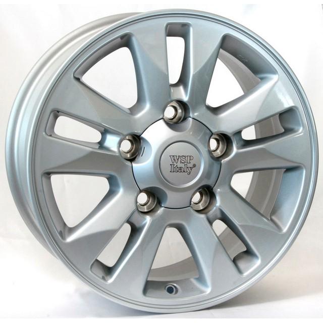 Литые диски WSP Italy Toyota W1758 Jeddah 8x17 5x150 ET60 DIA110,1 Silver