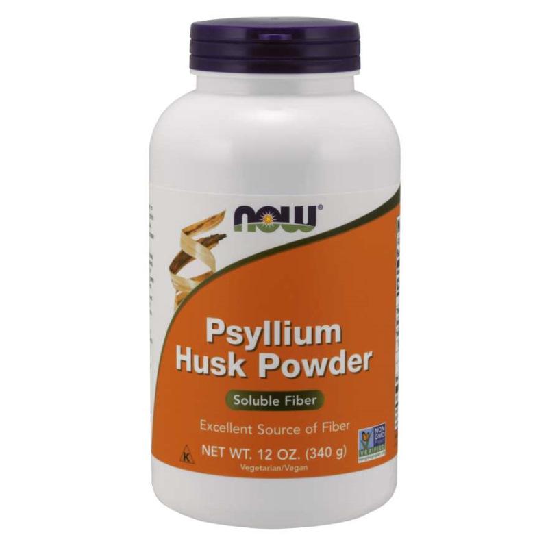 Натуральна добавка NOW Psyllium Husks Powder 340 г (7871)