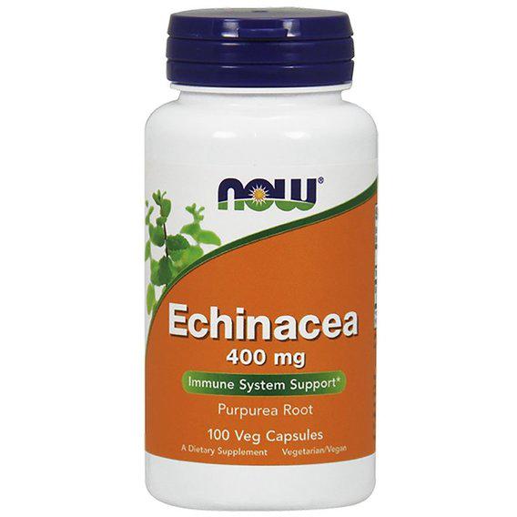 Ехінацея NOW Foods Echinacea 400 мг 100 Veg Caps