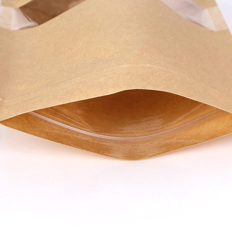 Дой-пак Крафт/Вікно zip- замок 250 г 140х240 мм - фото 2