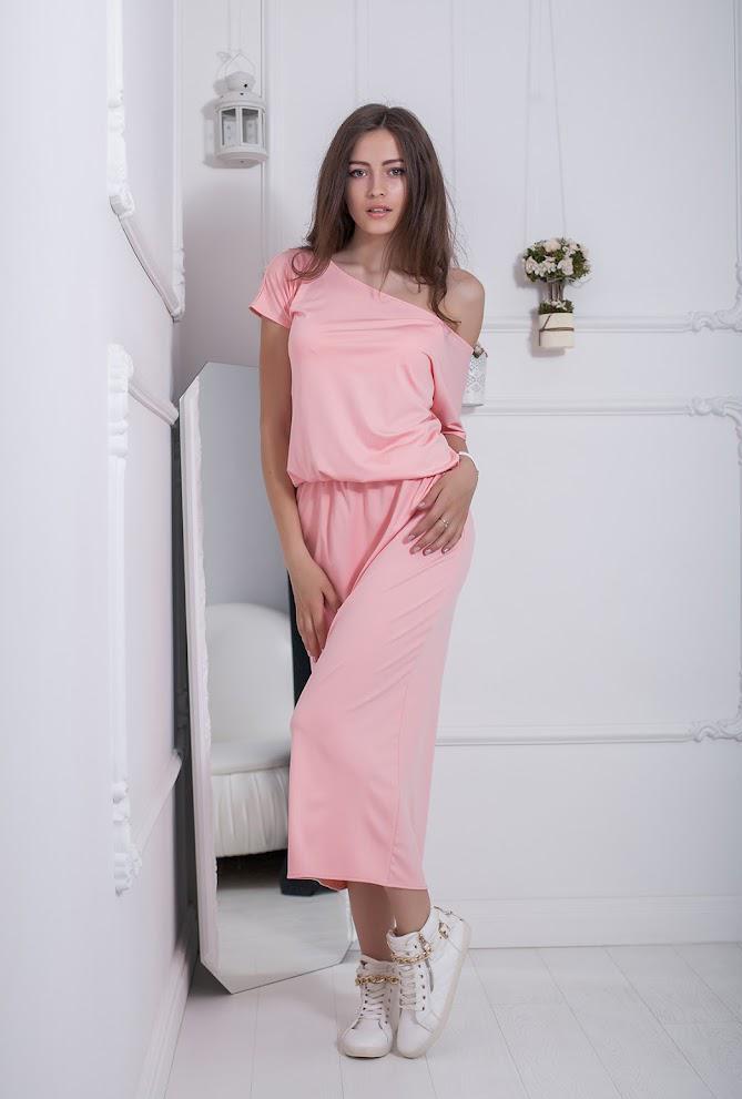 Платье Podium Robin 19017-ROSE XXL Розовый