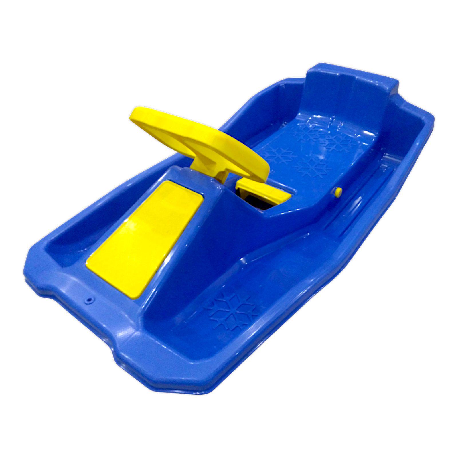 Санки с рулем Marmat №1 Синий (17051)