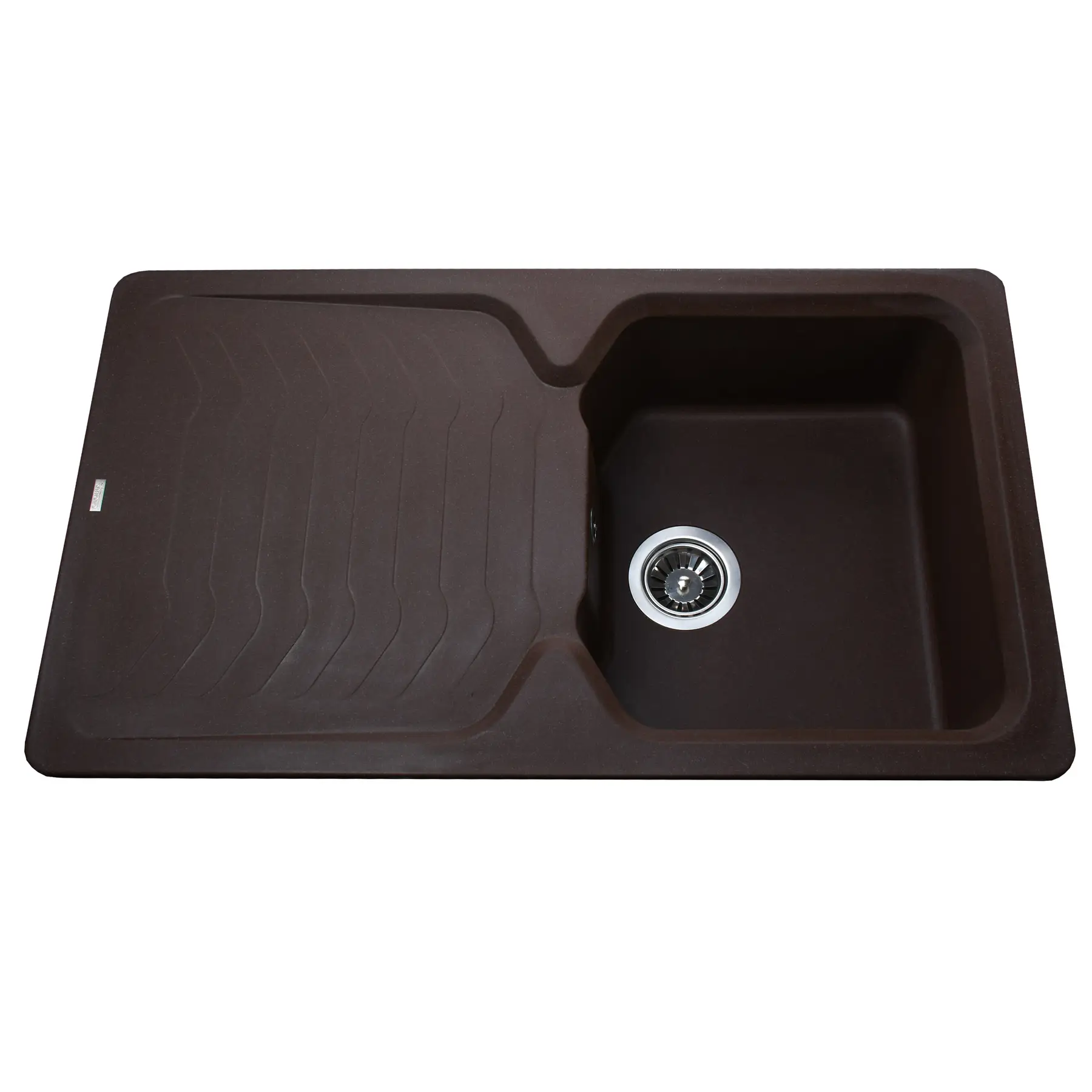 Мойка гранитная Globus Lux BOREN 860x500 мм А0006 Коричневый (GSR-000010599)