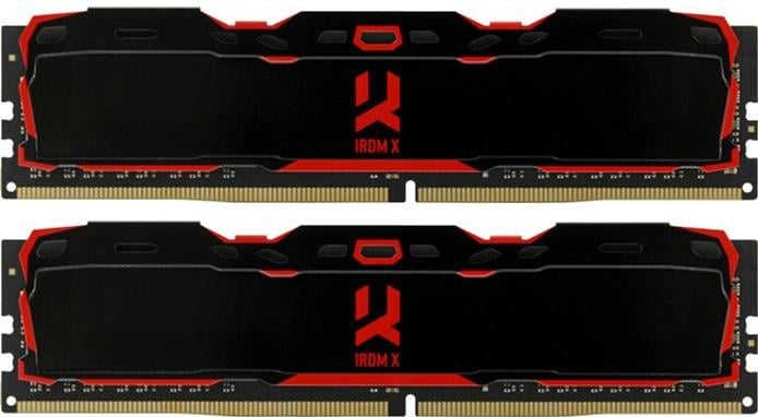 Оперативна пам'ять Goodram Iridium X DDR4 2x8GB/3200 Black (IR-X3200D464L16SA/16GDC)