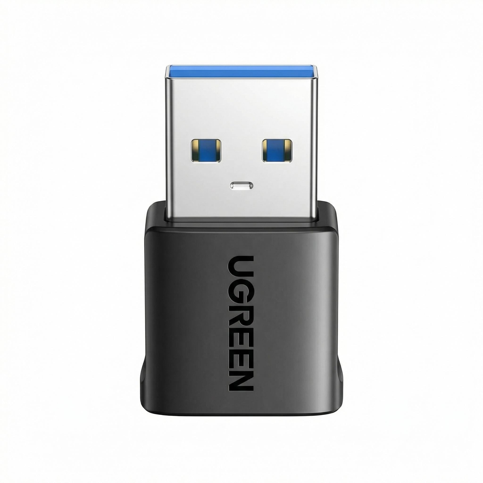 Адаптер USB-A на Type-C UGREEN US701 10 Гбит/с 3А Черный (55618)