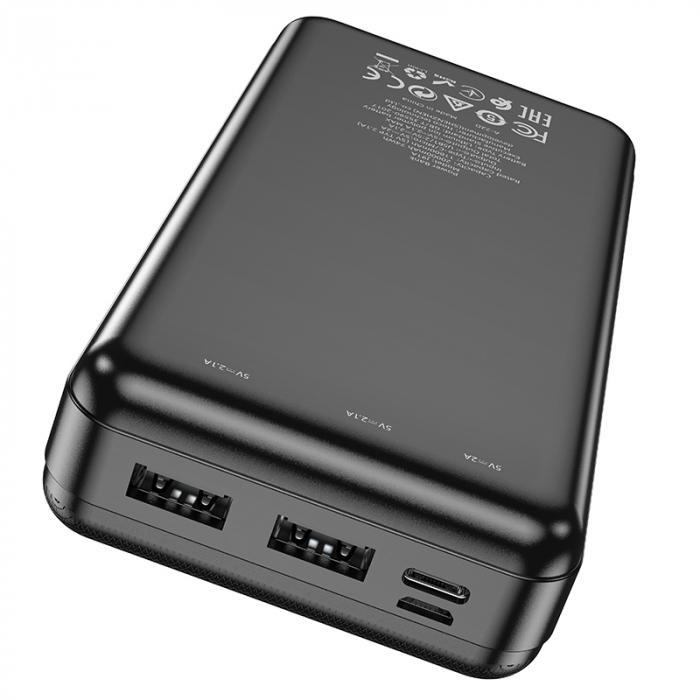 Повербанк Hoco J91A 20000 mAh Black - фото 2