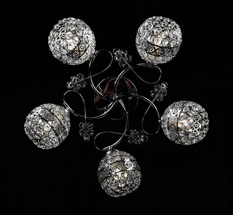 Люстра з плафонами Ray L7303B/5 CR (30396951) - фото 3 Люстра з плафонами Ray L7303B/5 CR (30396951) - фото 3