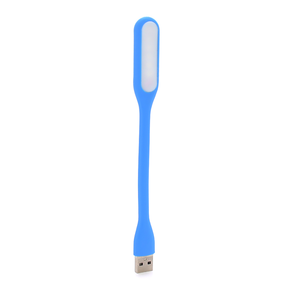 Ліхтарик гнучкий LED USB універсальний Blue (YUT_V6184) - фото 1