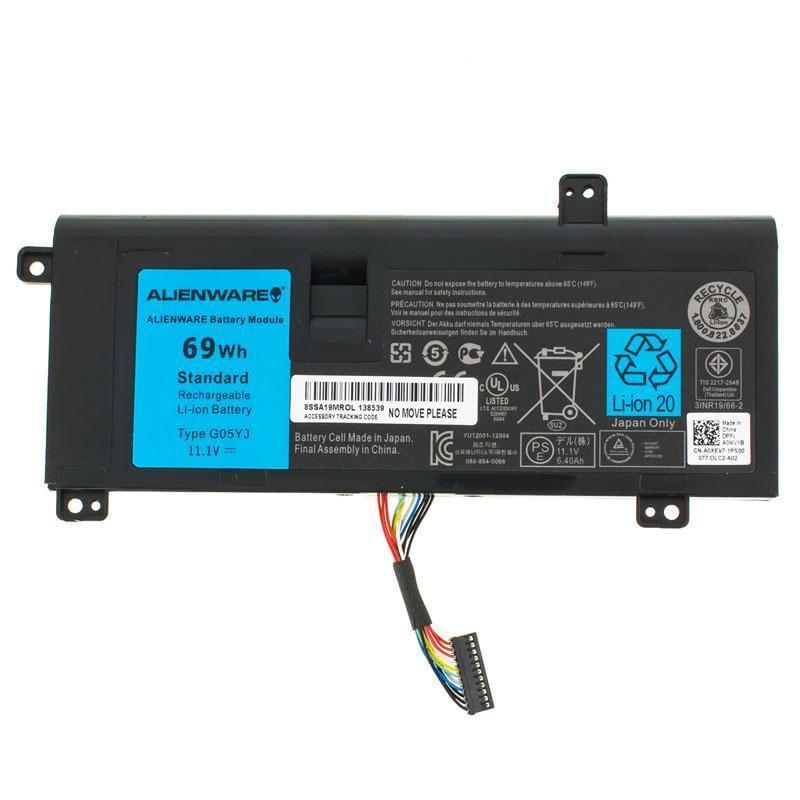 Аккумулятор для ноутбука Dell Alienware 14 M14x R4 6400 mAh 11,1V (140454)