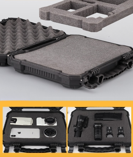 Кейс для оружия/електроники IPX-7 пластиковый противоударный 32 см (GB-51-BK) - фото 5 Кейс для оружия/електроники IPX-7 пластиковый противоударный 32 см (GB-51-BK) - фото 5