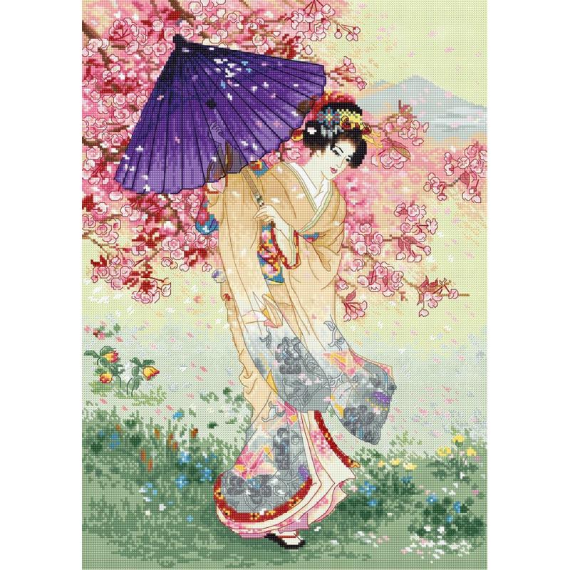 Набор для вышивания крестиком LETISTITCH LETI 953 Cherry tree of dreams (40067)