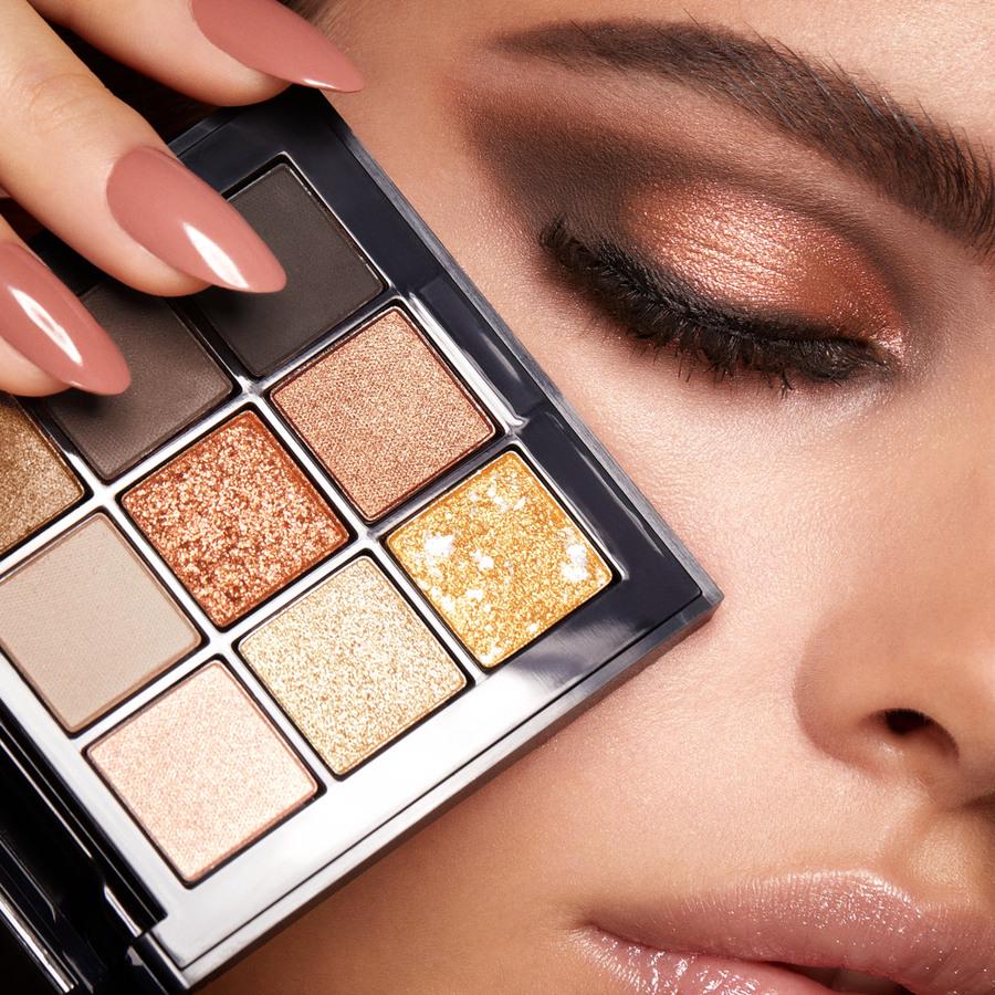 Палетка тіней Kiko Milano Glamour Multi Finish Eyeshadow Palette 01Earth Tones (03107) - фото 2