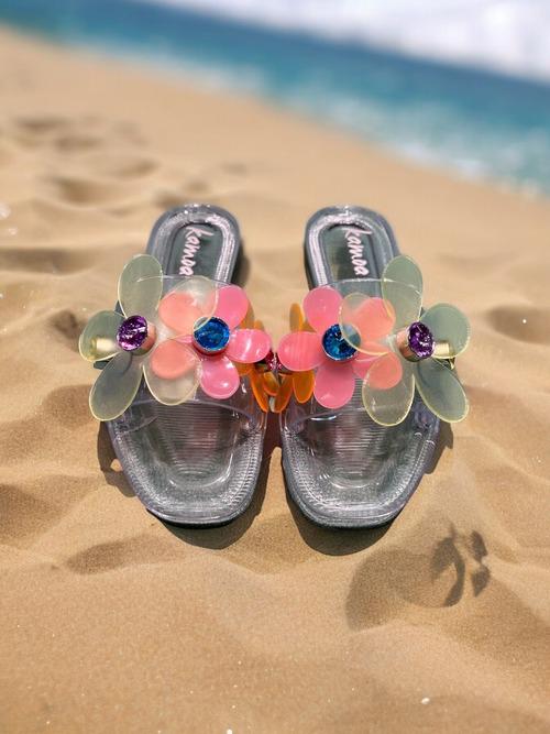 Шльопанці жіночі Kamoa р. 38 Прозорий (Veronica-clear)