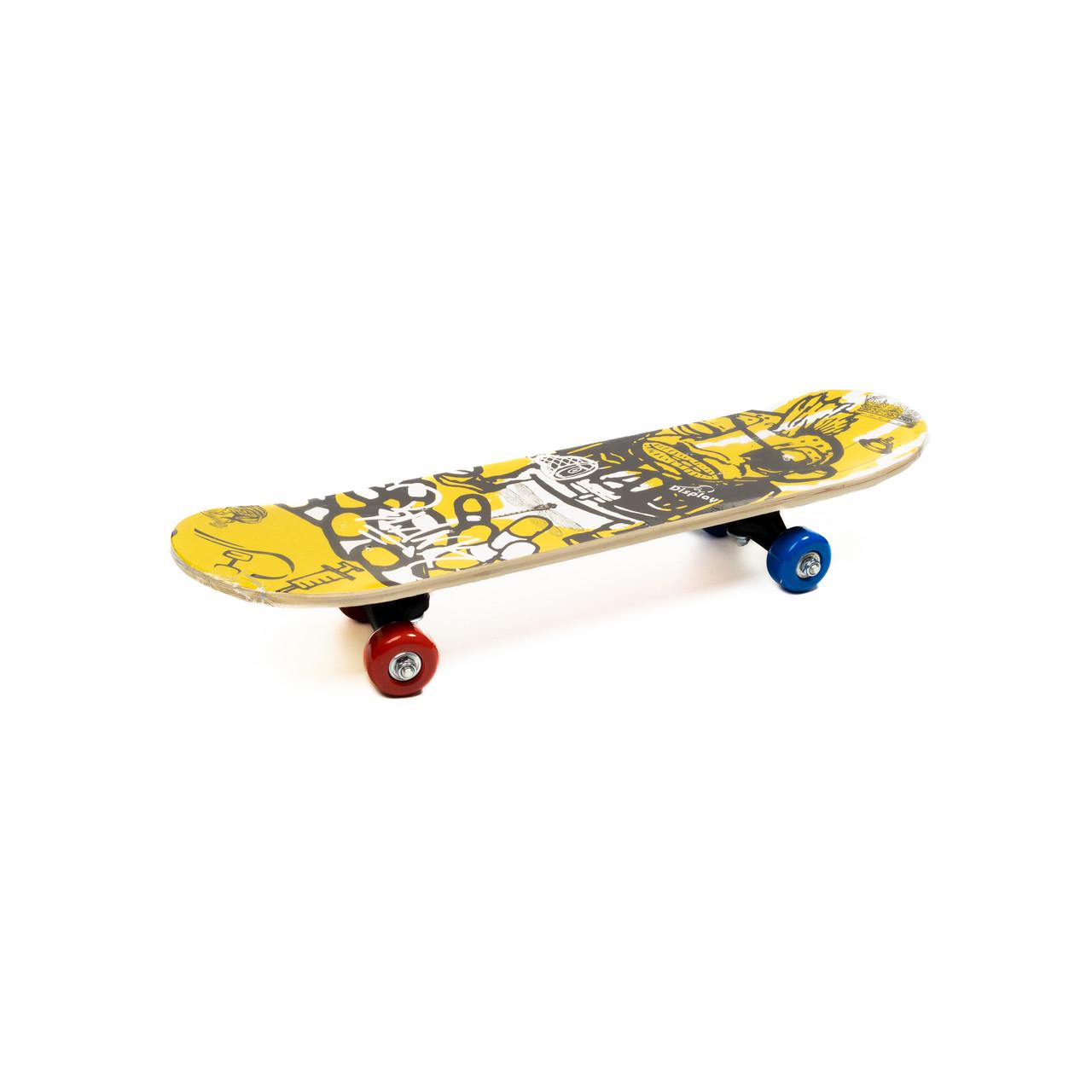 Скейтборд детский Profi MS 0323-4_9 деревянный 60х15 см пластиковая подвеска колеса ПВХ (1830906930)