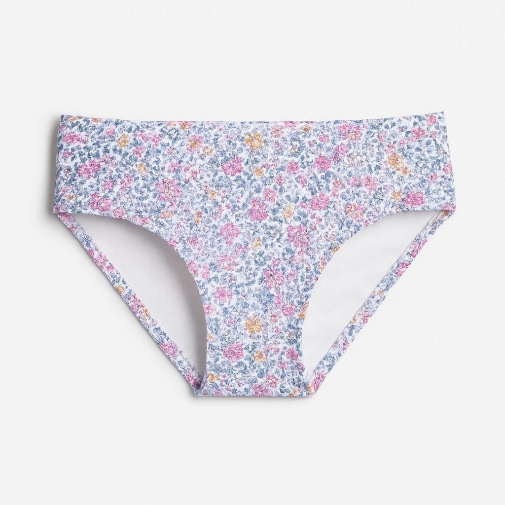 Купальные трусики H&M Цветы 1247170 110-116 см Белый