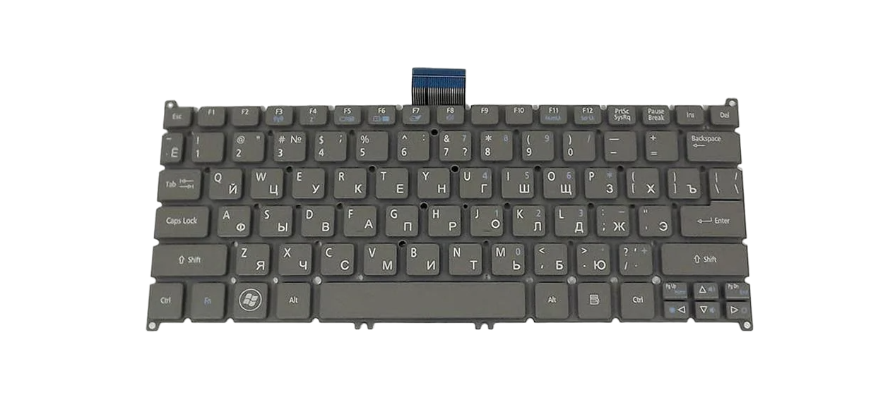 Клавиатура для ноутбука Acer Aspire One 725 матовая (NK.I101S.038)