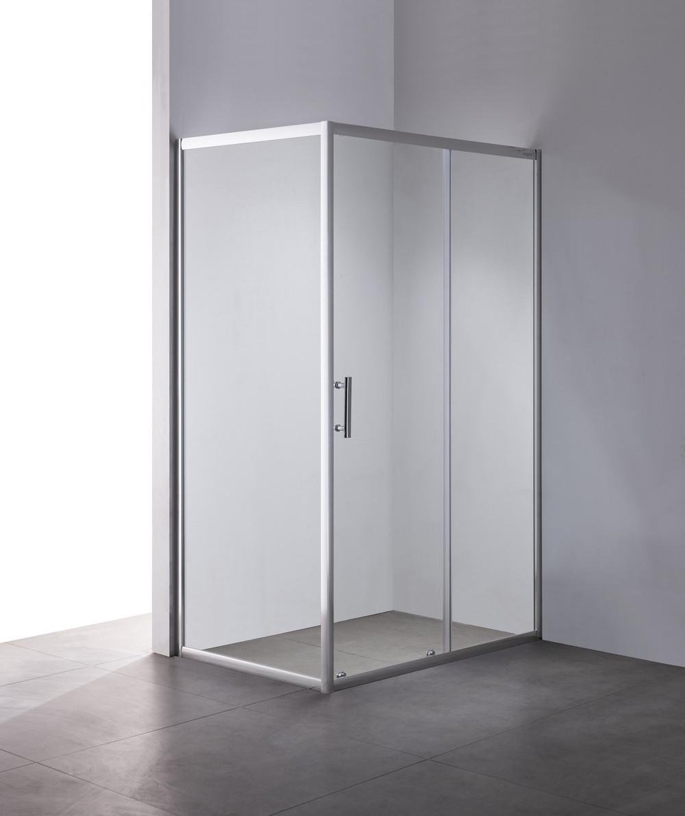 Душевая кабина без поддона MIXXUS HARD SC01-100x80x185-TR прозрачное стекло 5 мм Chrome (MI6911) - фото 2