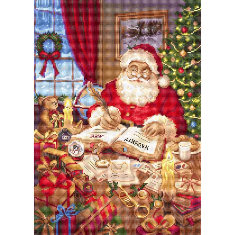 Набор для вышивания крестиком LETISTITCH I LETI 951 The list of naughty and nice (40076)