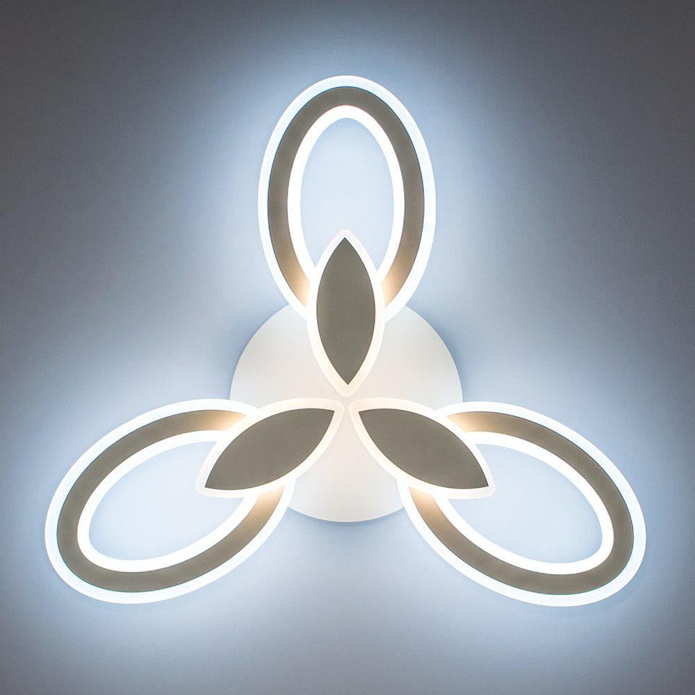 Світильник світлодіодний стельовий Luminaria Aurora Double 60W 3F 220V IP20 White (27327603)