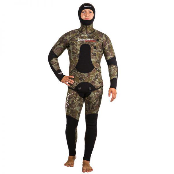 Гидрокостюм Marlin Camoskin Green 9 мм р. 60