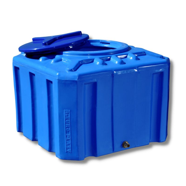 Емкость ГК RKД Куб 200 л 70х70х56 см Синий (1668)