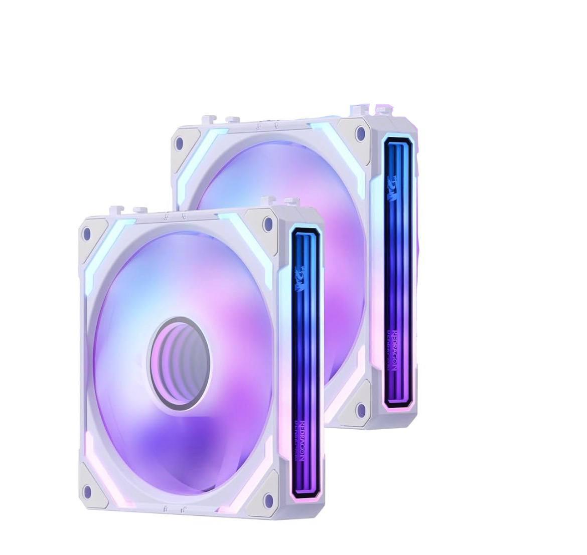 Вентилятор для корпусу ПК Redragon GCF012 Reverse 120 мм 2 шт. (2769586777)