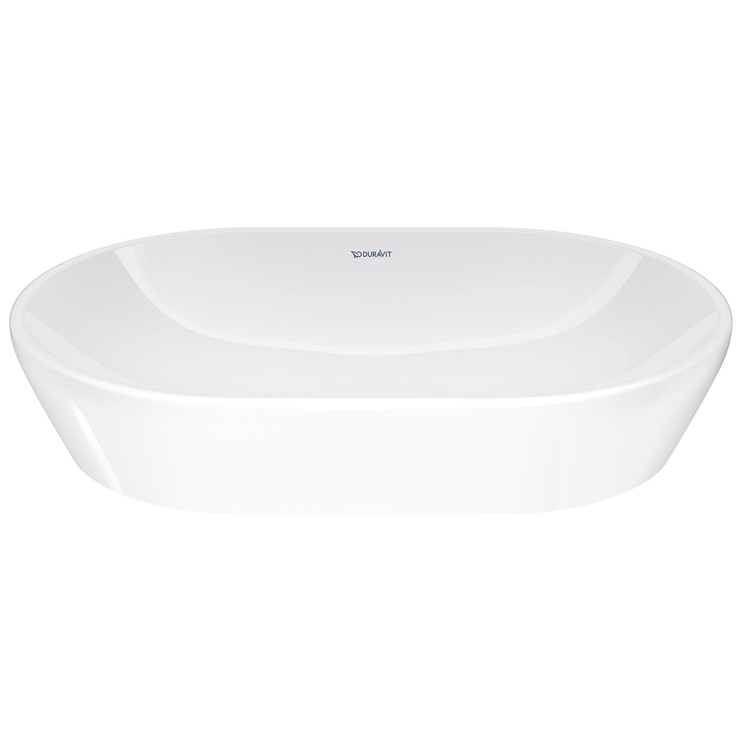 Умивальник накладний DURAVIT D-Neo 2372600070 600x400x125 мм Білий (153218)