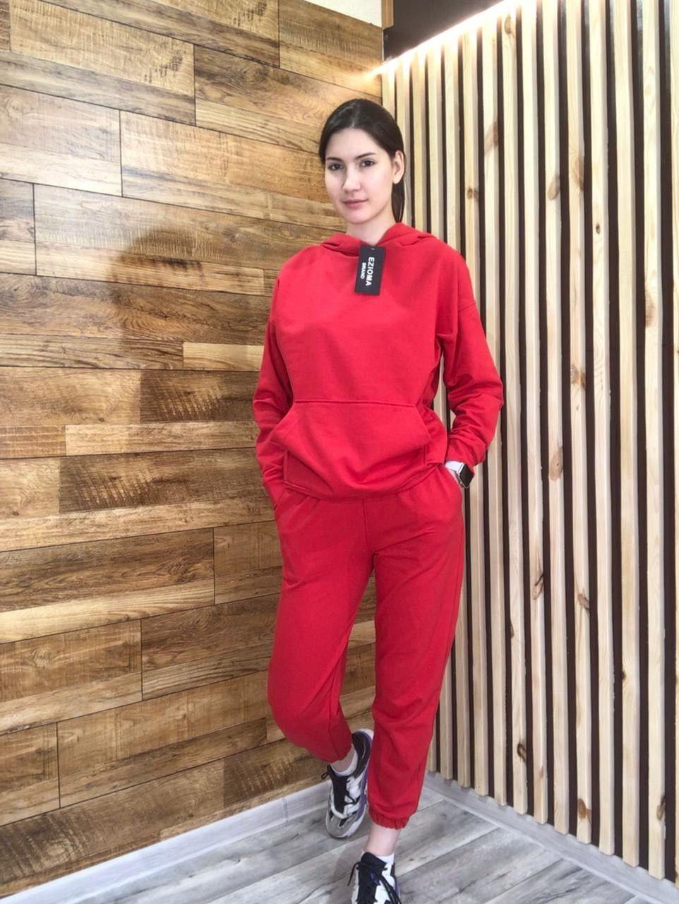 Спортивный костюм женский L Красный Спортивный костюм женский L Красный