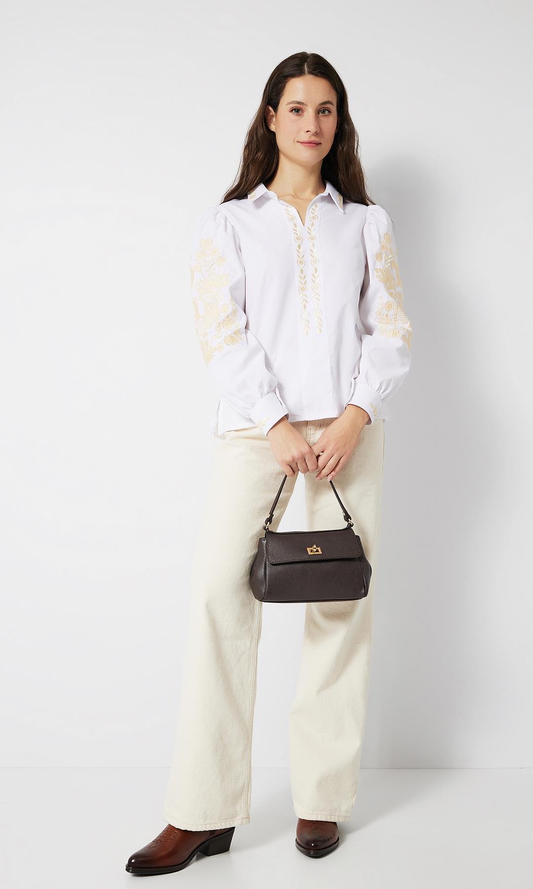 Вишиванка жіноча Вишиваночка р. 52 Білий (5110-1) - фото 2 Вишиванка жіноча Вишиваночка р. 52 Білий (5110-1) - фото 2