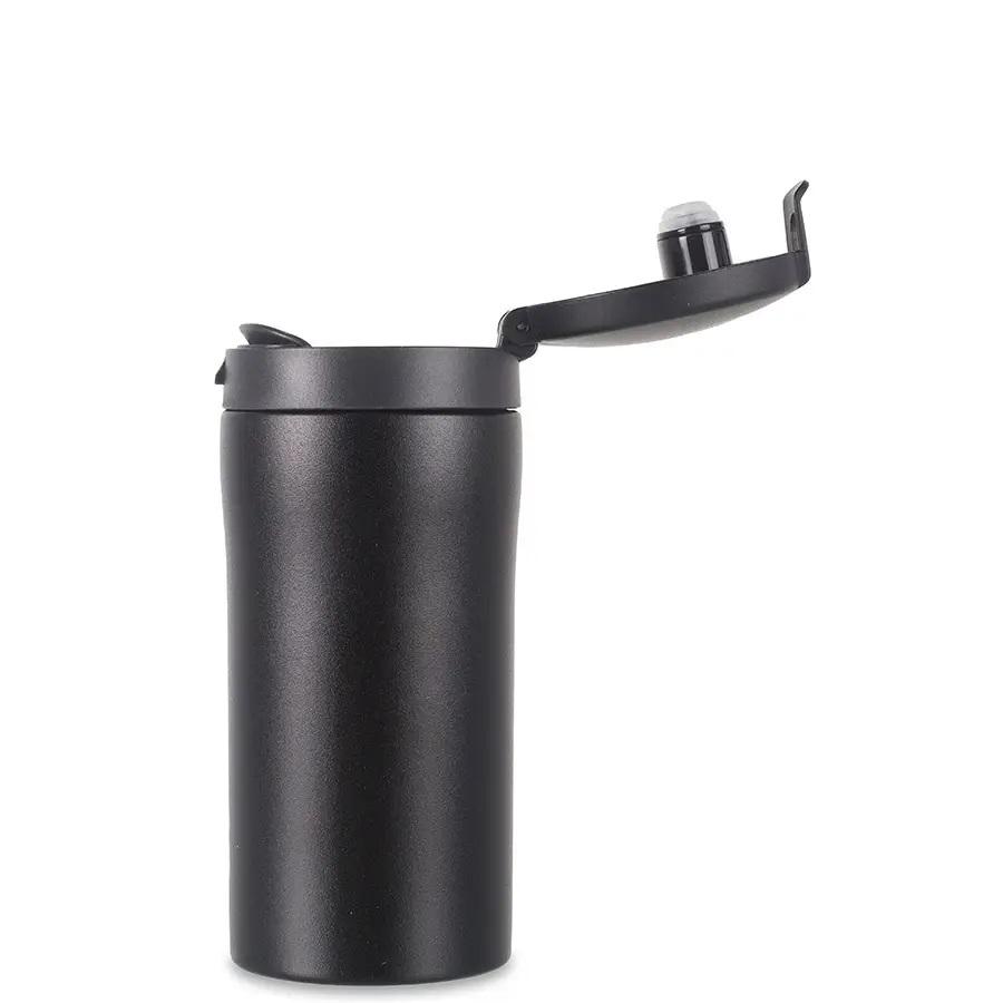 Термокружка Lifeventure Flip-Top Thermal Mug 300 мл Чорний (76120) - фото 4