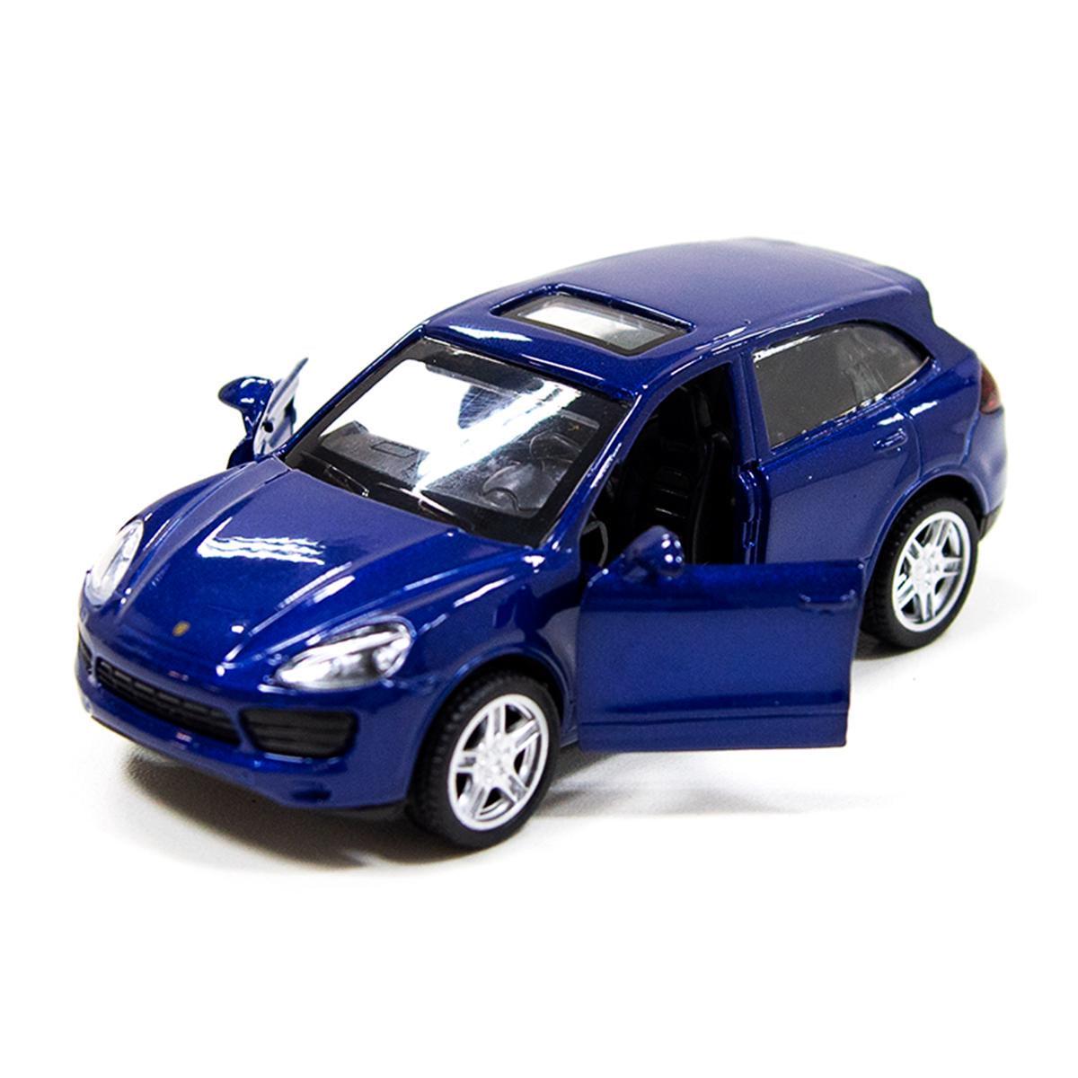 Автомобіль модельний porsche cayenne s Синій (MTT-173317)