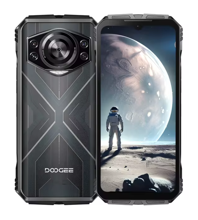 Смартфон Doogee S Cyber IP69K 8/256 Gb Black/Silver (20178659)