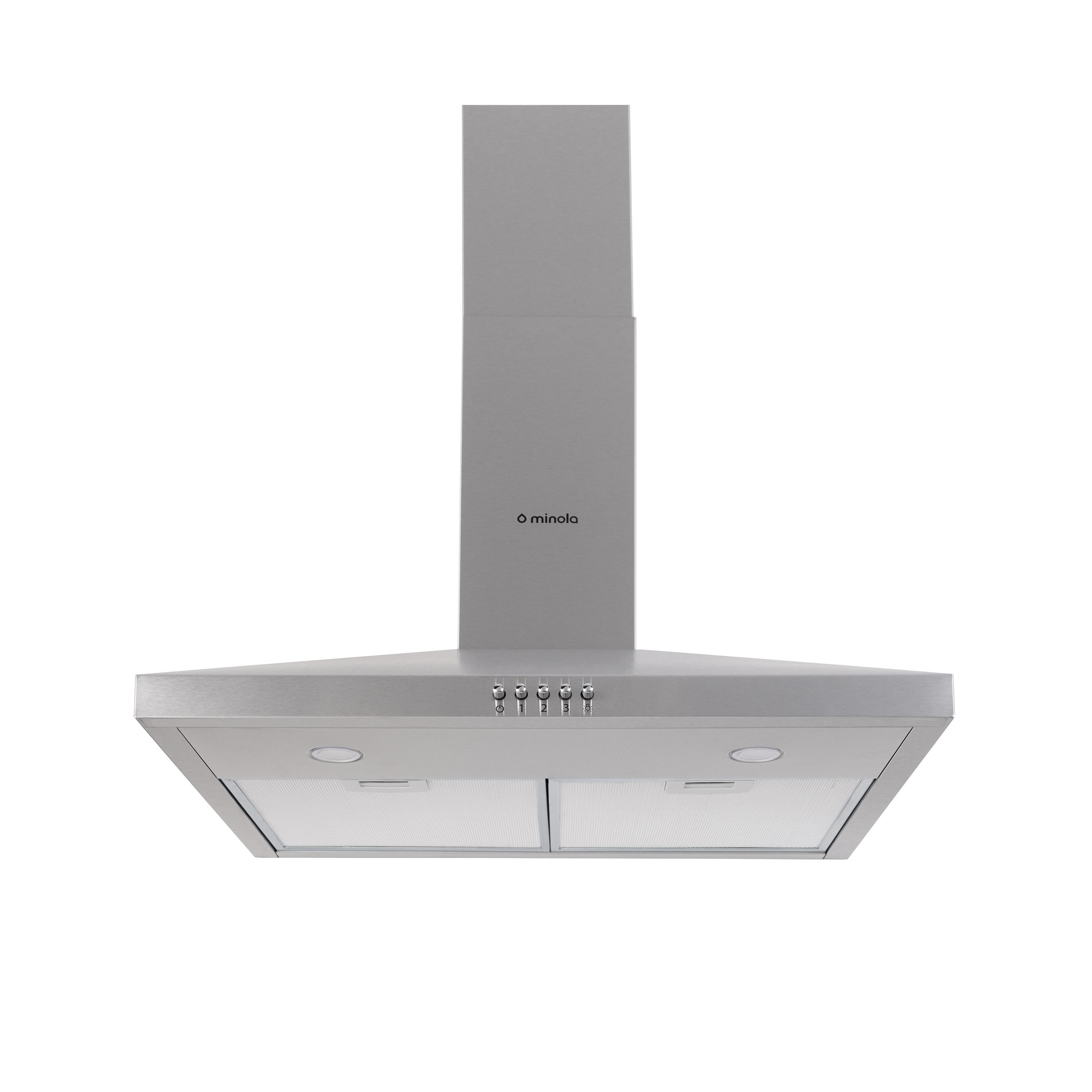 Вытяжка купольная Minola HK 6412 I 850 LED