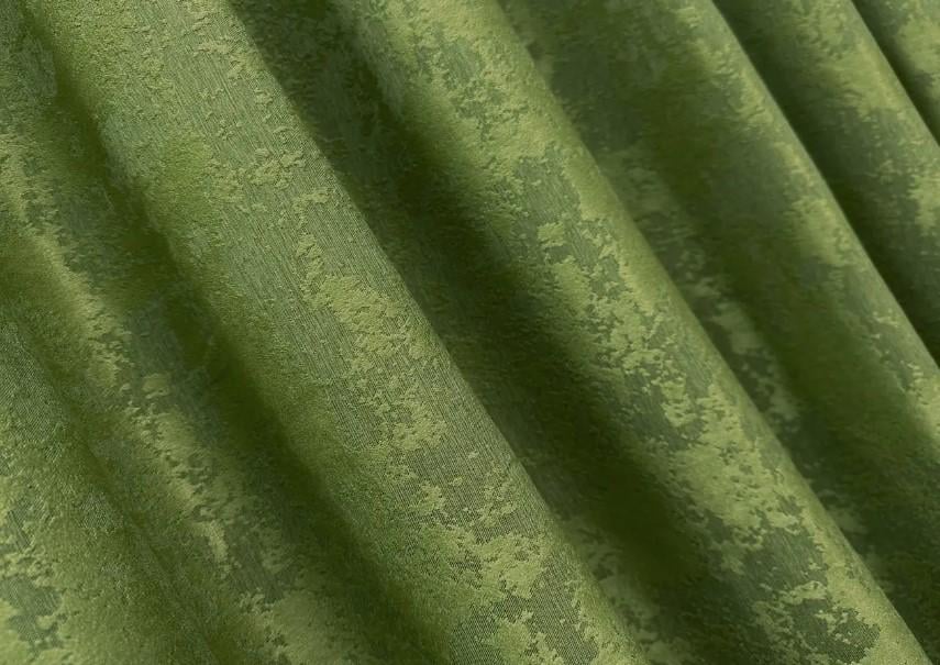 Комплект штор жаккард Sultan 1х2,7 м 2 шт. Зеленый (1561ш 31-759) - фото 7