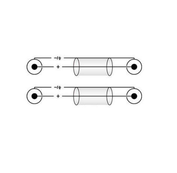 Кабель коммутационный Roxtone GPT-C160-L1 2xRCA-2xRCA 1 м - фото 2