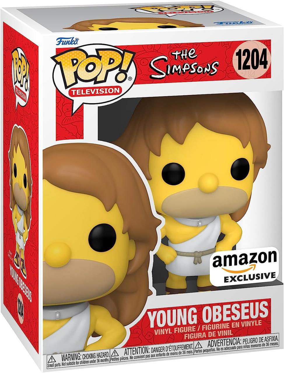 Детская игровая фигурка Funko Pop! Симпсон Обесеус Animation The Simpsons Young Obeseus (60119)