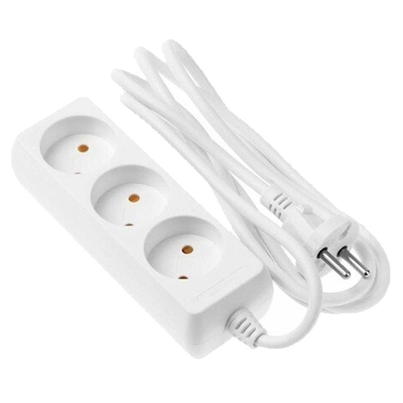Фільтр мережевий Tecro TSC-3-5 подовжувач 5 м 3 розетки White (36226848) Фільтр мережевий Tecro TSC-3-5 подовжувач 5 м 3 розетки White (36226848)