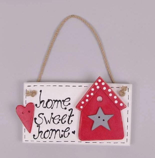 Табличка деревянная Home sweet Home (29411)