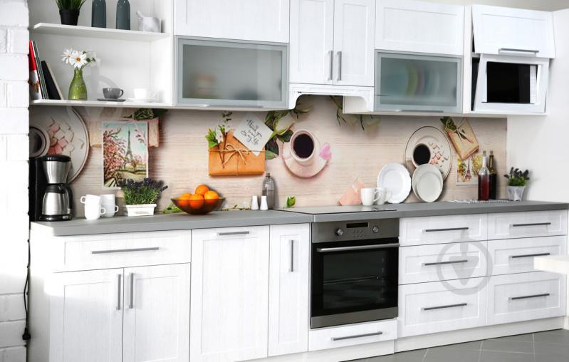 Скинали на кухню Zatarga «Подарок от поклонника» 600х2500 мм виниловая (Z183334)