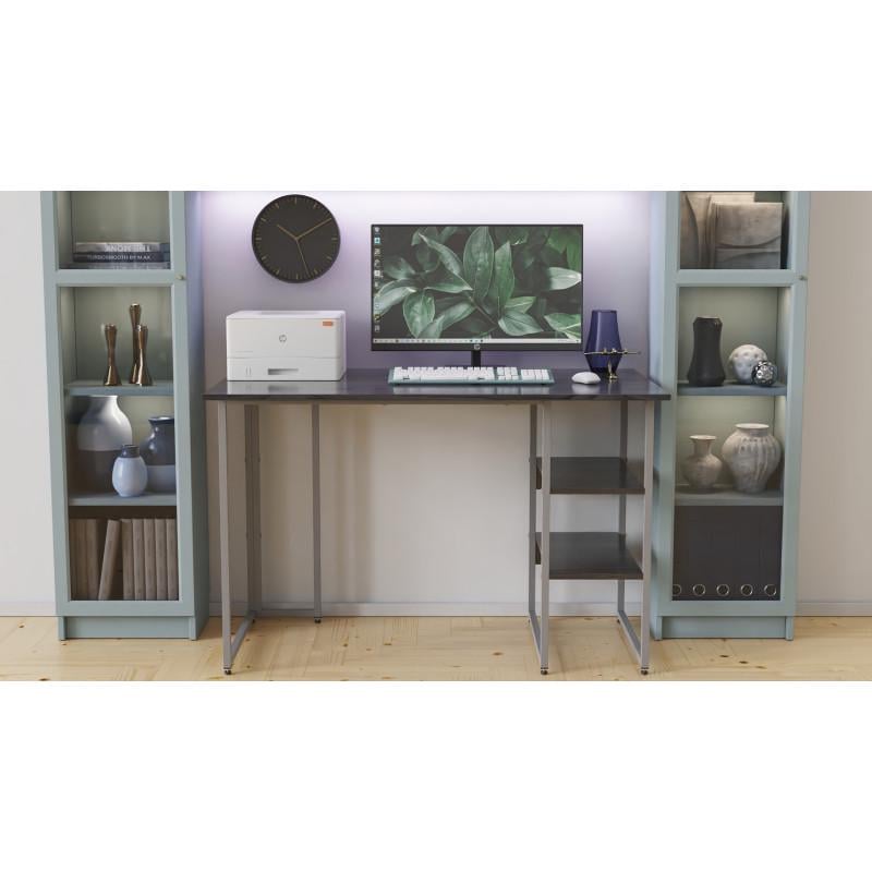 Компьютерный стол Ferrum-decor Kevin 100 метал/ДСП 32 мм Серый/Сосна Кембра (FRD-101718) Компьютерный стол Ferrum-decor Kevin 100 метал/ДСП 32 мм Серый/Сосна Кембра (FRD-101718)