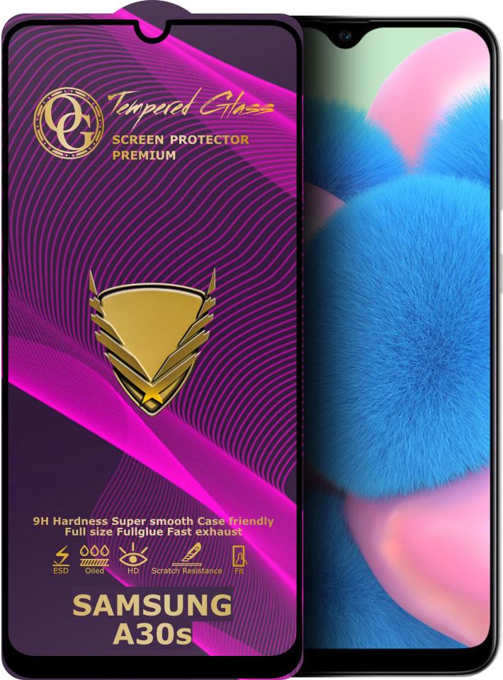 Стекло защитное GoldenArmor Samsung Galaxy A30s A307 Full Glue (32344)