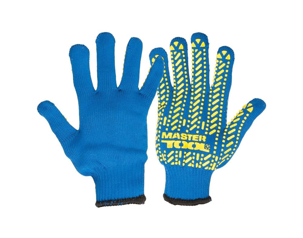 Рукавиці будівельні/садові MasterTool захист від механічних впливів 2XL (29843)