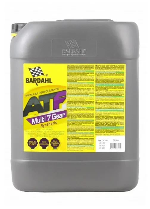 Трансмиссионное масло Bardahl MULTI ATF 7 Gear 20 л (36588)
