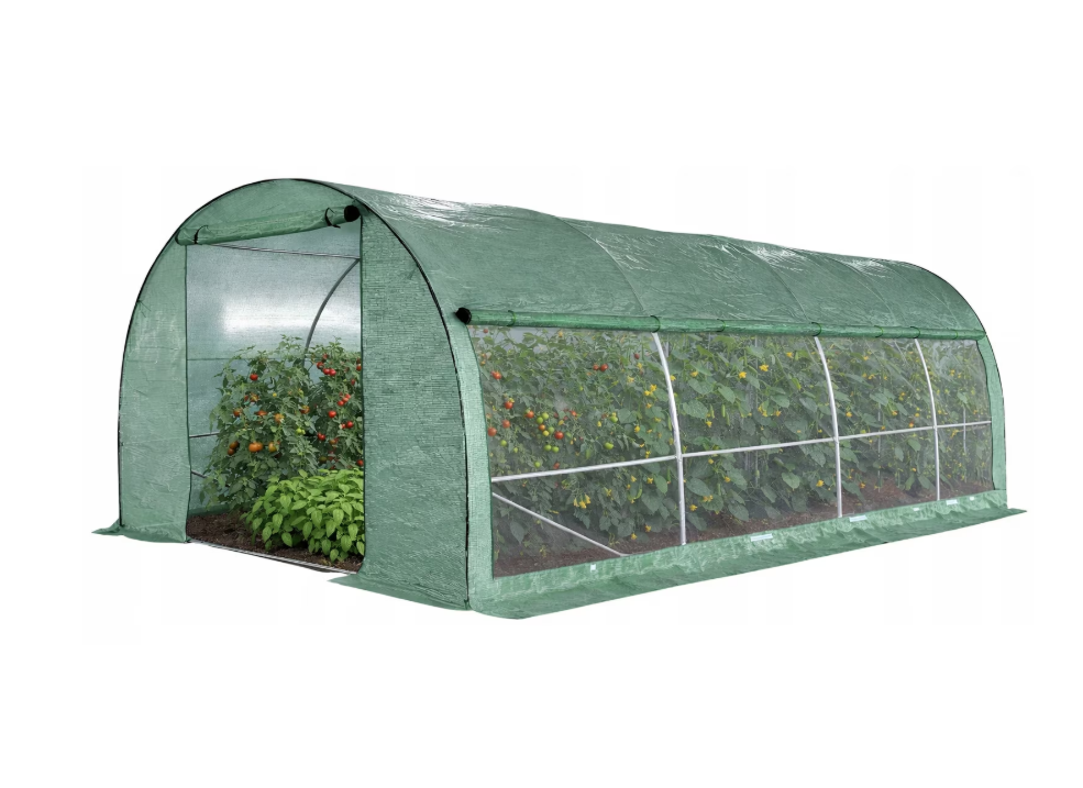 Теплиця садова Expand TFM25-3X6X2-2-Z з 2 дверима та москітною сіткою 18 кв. м 6x3x2 м трубки 25 мм (33076043)