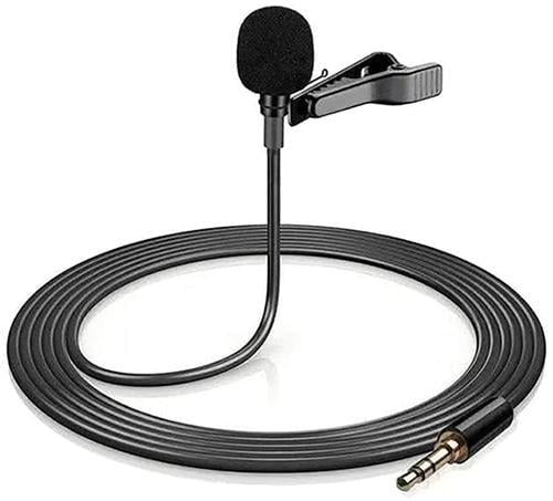 Микрофон петличный Remax K06 Micdo AUX 150 см Черный (38c9524f)
