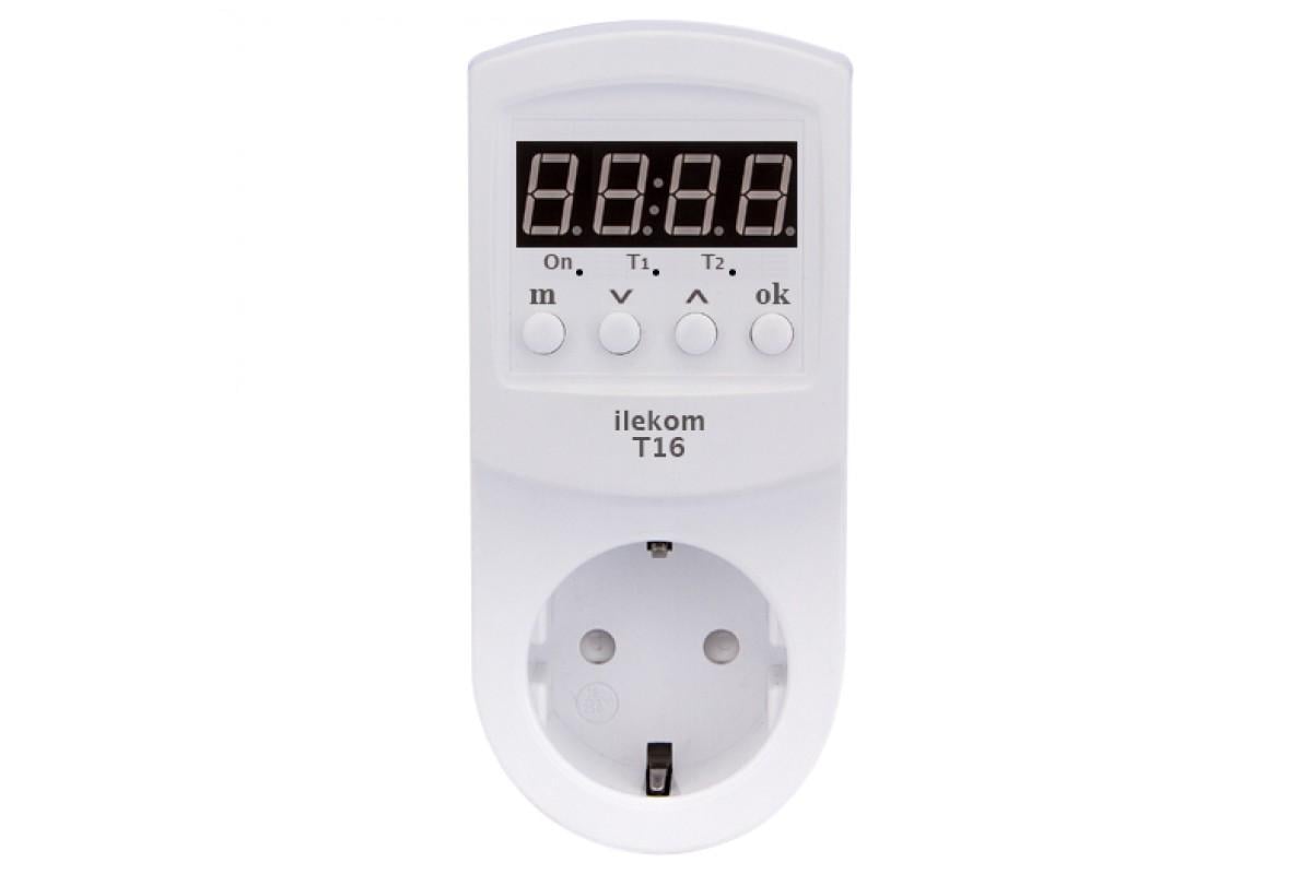Таймер Ilekom Т-16 Белый