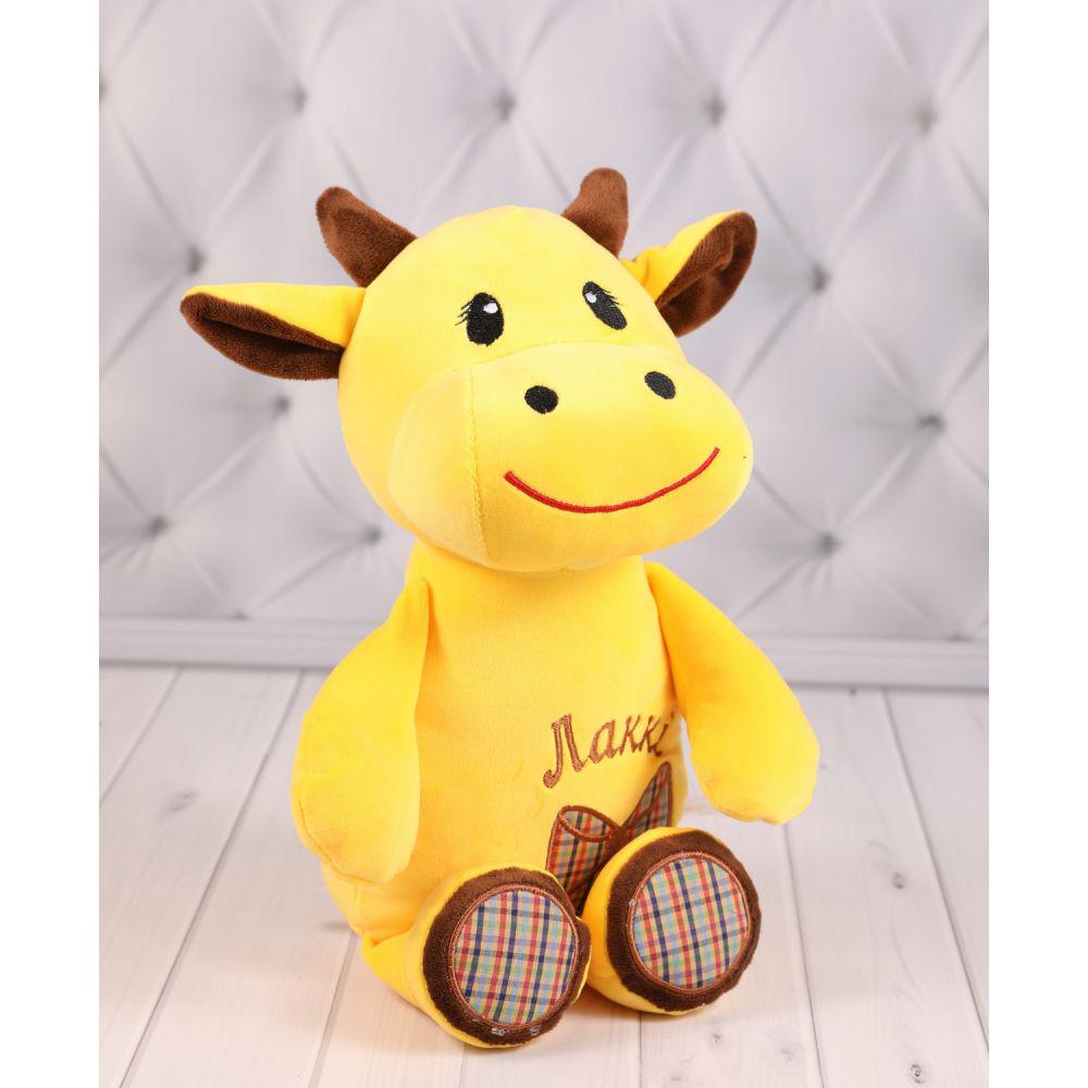 Мягкая игрушка Копица Бычок Лакки 35 см (00298)